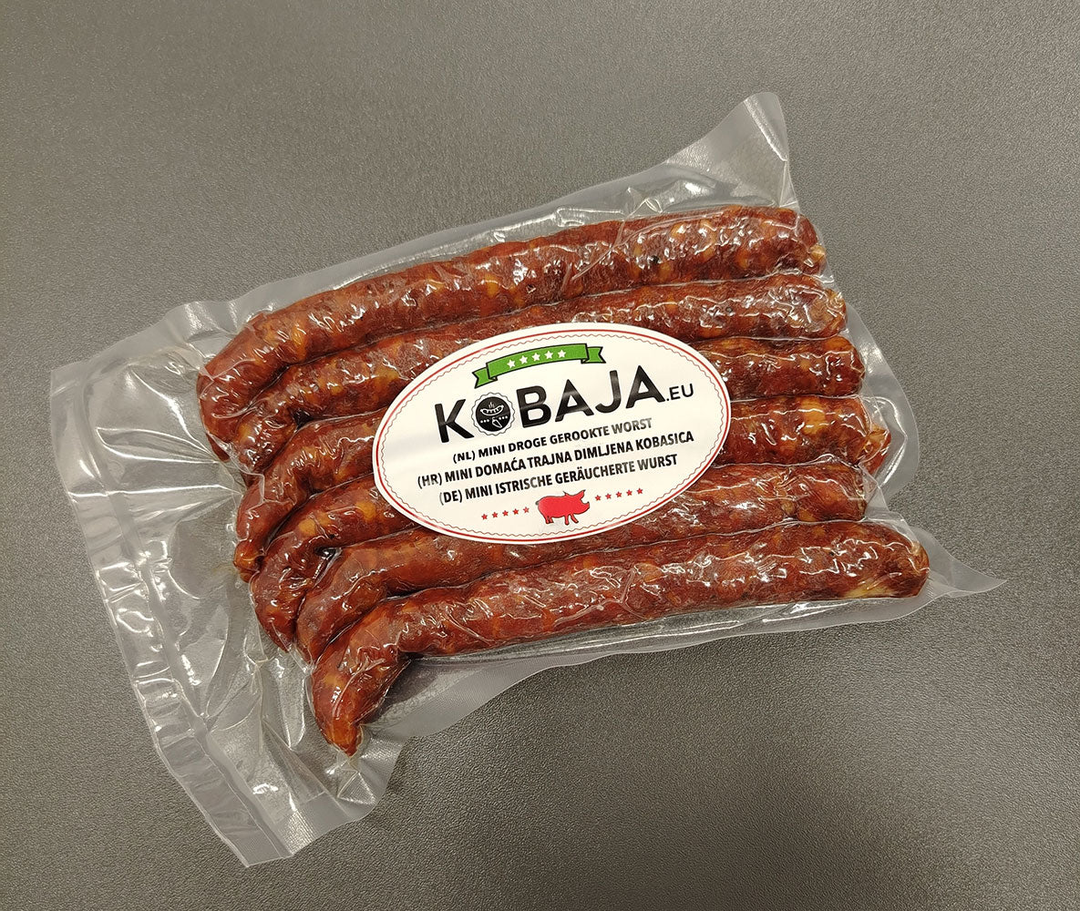 Domaća trajna dimljena kobasica (mini) - 250 gr