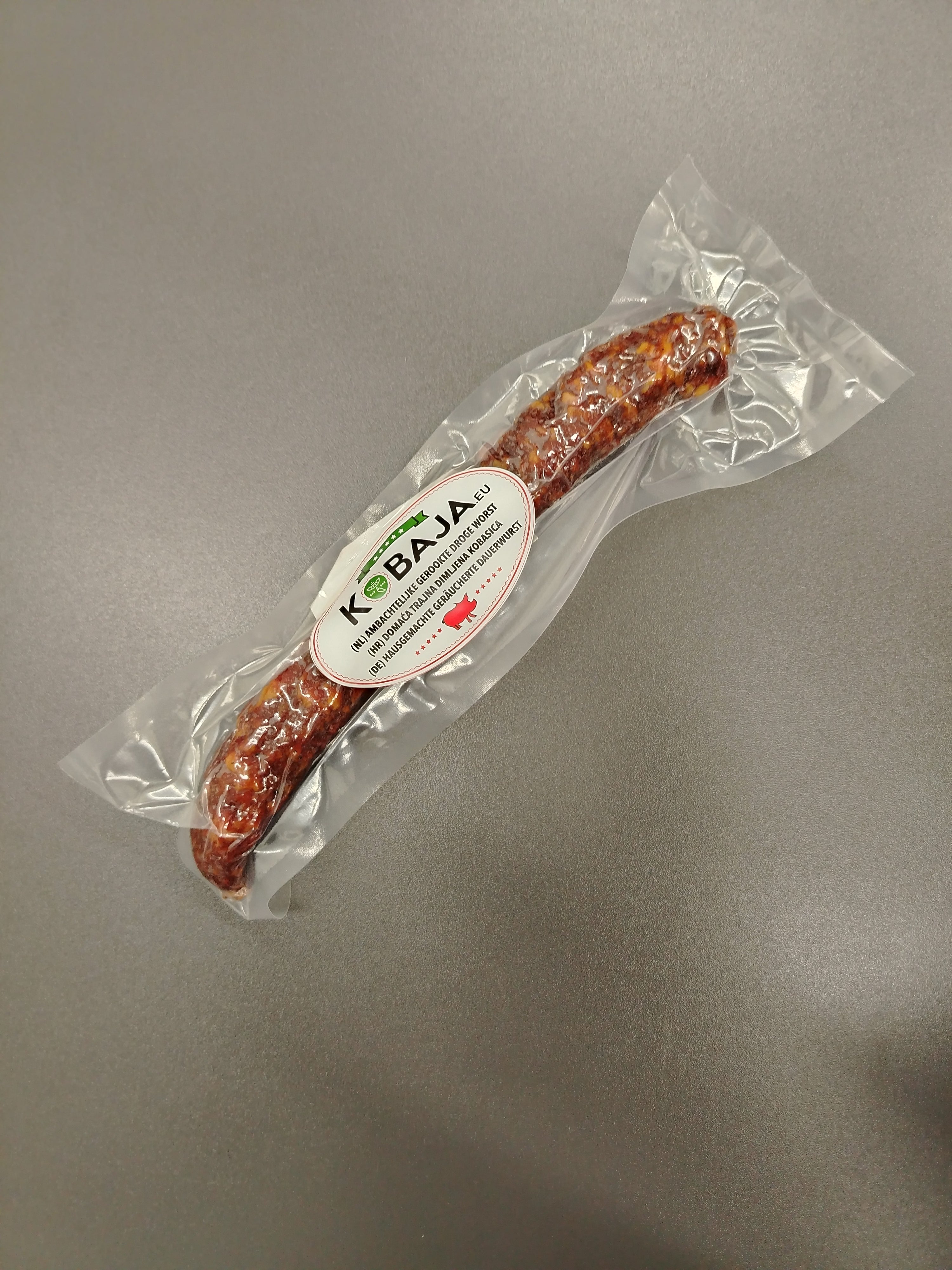 Domaća trajna dimljena kobasica - 150 gr